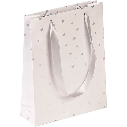 Пакет бумажный подарочный "Valentine", 17x6x22 см, разноцветный