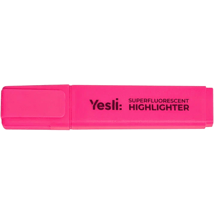 Маркер текстовый "Yesli:", розовый - 2