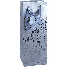 Пакет бумажный подарочный "Маленькие листики"