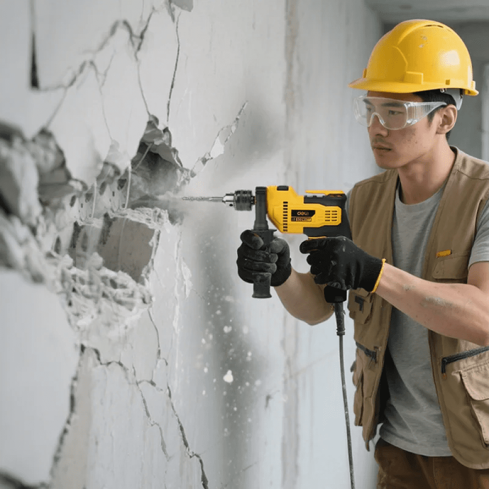 Бур по бетону Deli YS EDH-YCZ16016-E1, 16 x160 мм, X-Tip, SDS-PLUS - 10