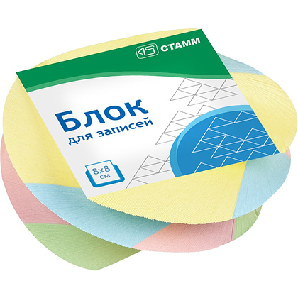 Бумага для записей "Имидж", 80х80х40 мм, спираль, ассорти - 2