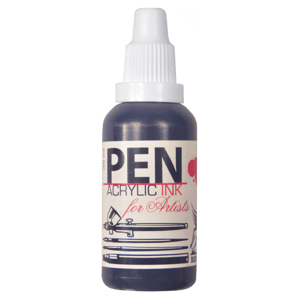 Акрил жидкий "Acrilic Ink", 10 синий морской