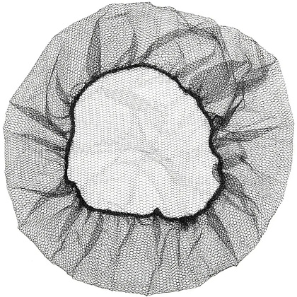 Сетка одноразовая для волос Aviora, черный, 50 шт/упак