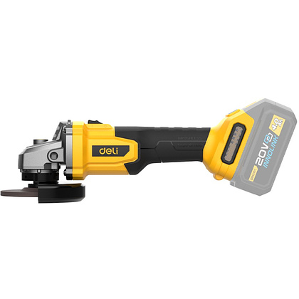 Шлифмашина угловая Deli YS EDC602Z, без аккумуляторов и ЗУ - 2