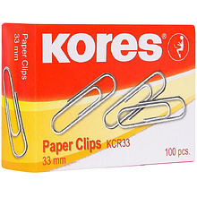 Скрепки "Kores"