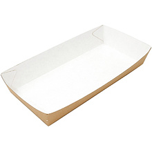 Контейнер бумажный универсальный, 180х80х30 мм, 220шт/упак, крафт