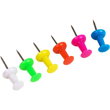Иглы-кнопки Maped "Пешки", 25 шт, ассорти - 2