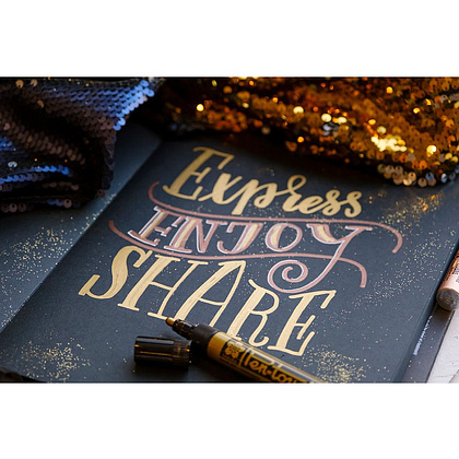 Скетчбук "Sakura", 21x30 см, 140 г/м2, 80 листов, черный - 4