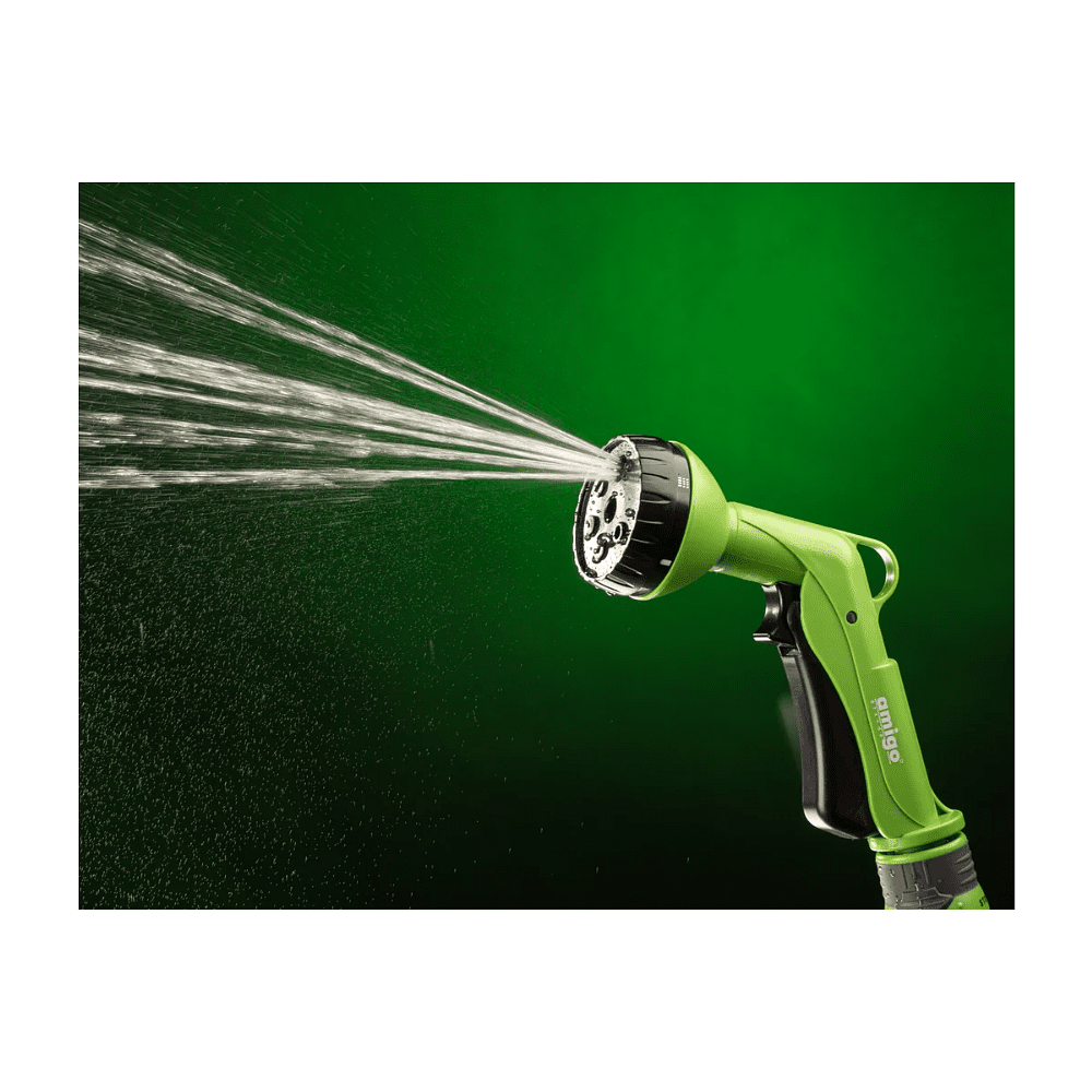 Комплект поливочный Amigo Grande "79234", 1/2", 6 фунций, пластик, зеленый, черный - 12