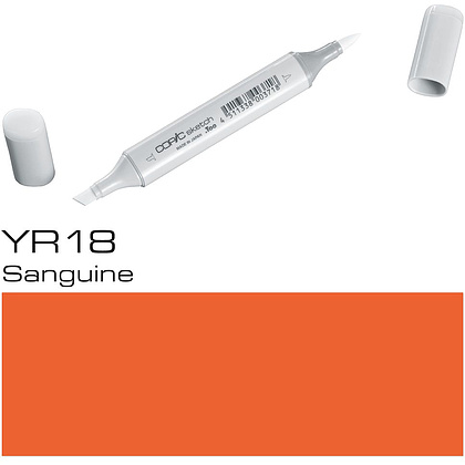Маркер перманентный "Copic Sketch", YR-18 румяновый