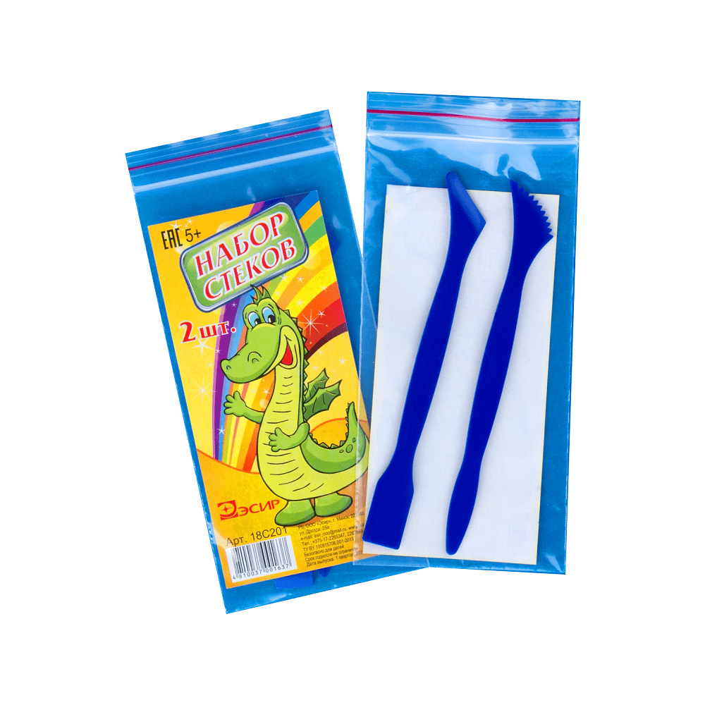 Стеки для пластилина пластиковые