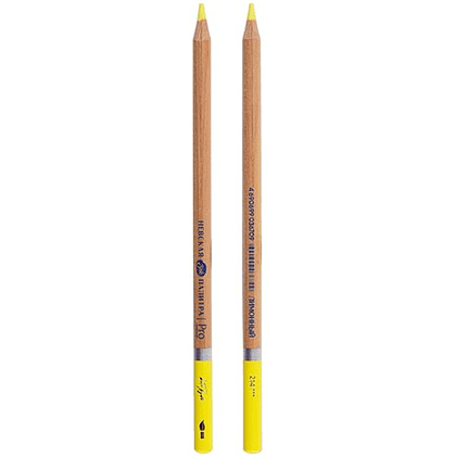 Карандаш акварельный "Белые ночи", 214 лимонный