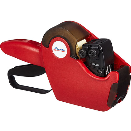 Этикет-пистолет двухстрочный "Pronto C20", 26x16 мм, ассорти