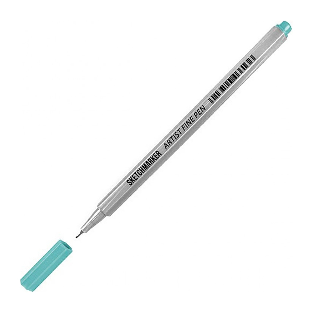 Ручка капиллярная "Sketchmarker", 0.4 мм, изумрудный флуоресцентный