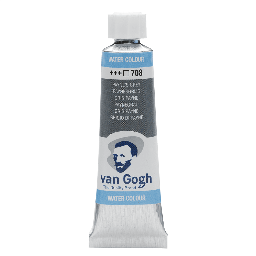 Краски акварельные "Van Gogh", 708 серая пейна,10 мл, туба