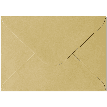 Конверт "Argo", С6, 10 шт, золотой 