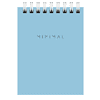 Блокнот "Minimal Pastel", А7, 40 листов, клетка, ассорти - 4