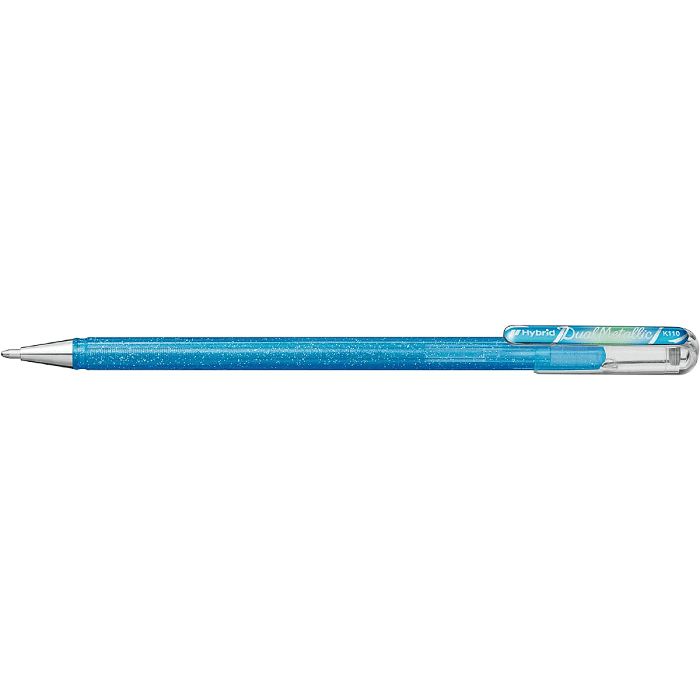 Набор ручек гелевых "Pentel Dual Metallic", 4 шт, ассорти - 2