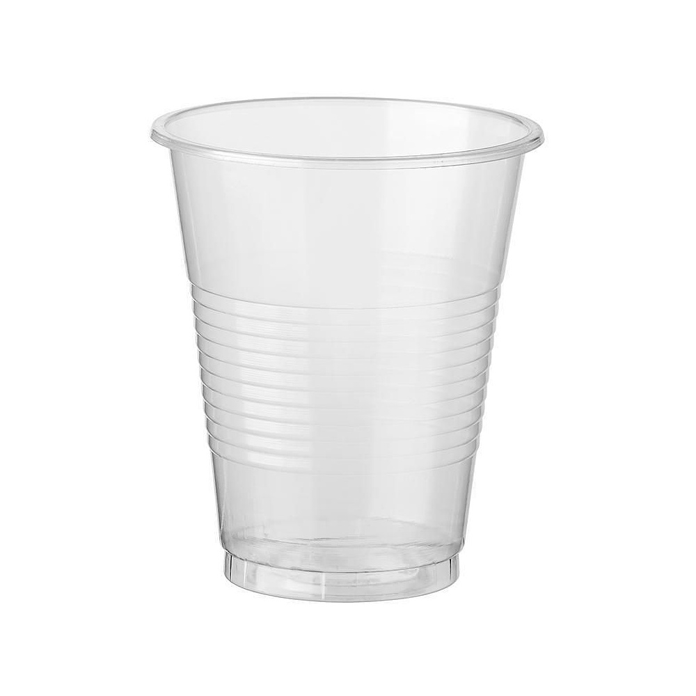 Стакан пластиковый, 100 шт, 200 мл