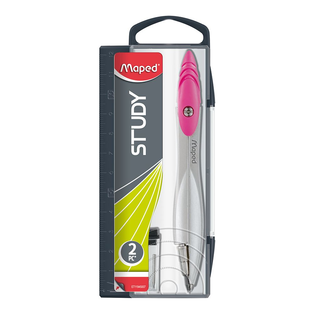 Циркуль Maped "Study 110", 2 предмета - 3