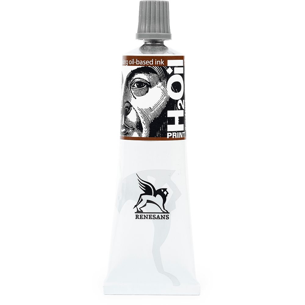 Краски для линогравюры "H20IL INK. Renesans", 09 сепия, 60 мл