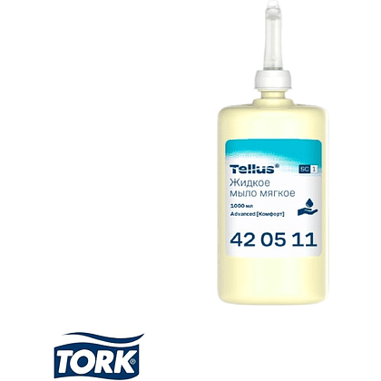 Мыло жидкое Tellus Комфорт, 1 л, мягкое, SC1