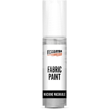 Краски для текстиля "Pentart Fabric paint", серый, банка