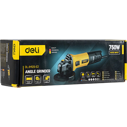 Угловая шлифмашина Deli YS EDL-JM125-E2 750 Вт, 125 мм - 10