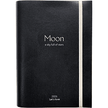 Ежедневник датированный "Universe" 2026, А5, 352 страницы, черный