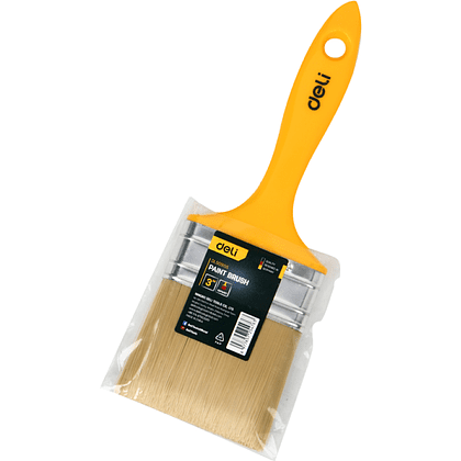 Кисть малярная Deli YS EDL509155, плоская 3"-75 мм