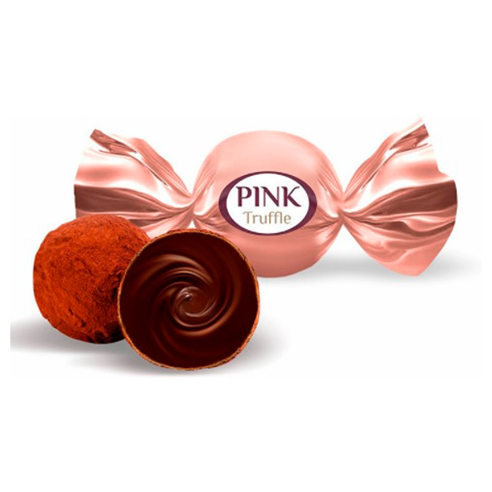 Конфеты "Pink. Truffle", 163 г, с шоколадным кремом - 2