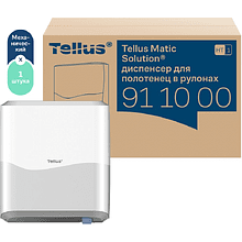 Диспенсер Tellus Matic, для полотенец в рулонах белый, HT1