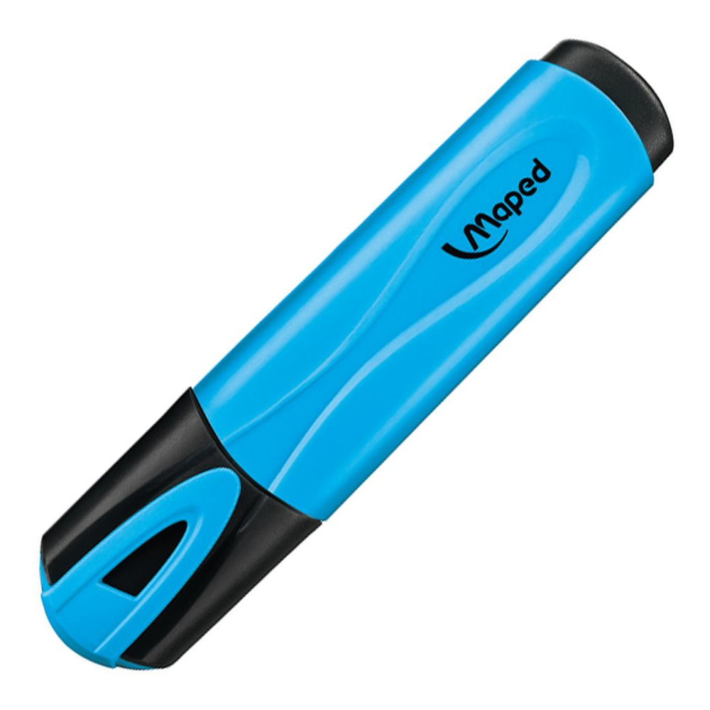 Маркер текстовый Maped "Fluo Peps", синий