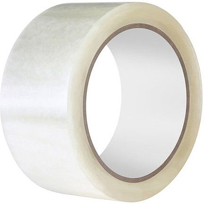 Клейкая лента упаковочная, 48x30 мм/м, 40 мкм, прозрачный