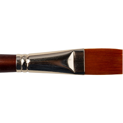 Кисть "Decola", синтетика, плоская, №9 - 2