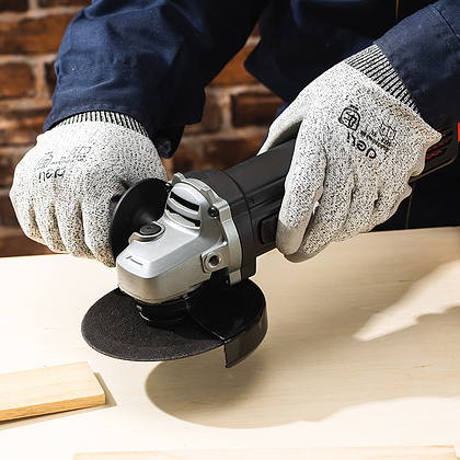 Угловая шлифмашина Deli RS EDE-JM125-1E 1150 Вт, 125 мм - 7