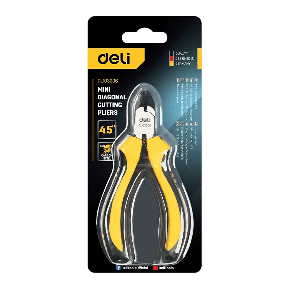 Мини-бокорезы Deli YS EDL103206, 110 мм - 7