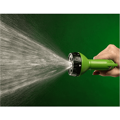 Комплект поливочный Amigo Grande "79234", 1/2", 6 фунций, пластик, зеленый, черный - 9