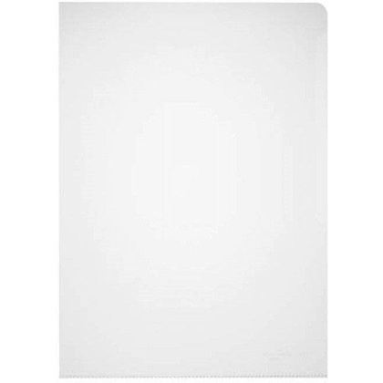 Папка-уголок "Durable", A4, 120 мк, пластик, прозрачный