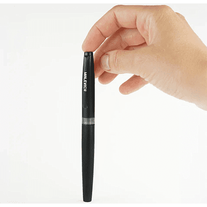 Ручка перьевая EF "Малевичъ", металл, с конвертером, черный - 7