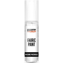 Краски для текстиля "Pentart Fabric paint", белый, банка