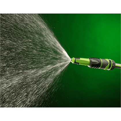 Комплект поливочный Amigo Grande "79021", 1/2", пластик, зеленый, серый - 7