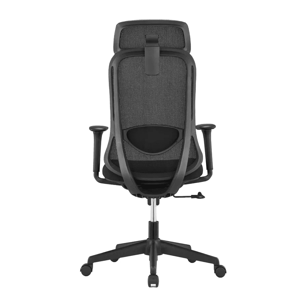 Кресло для руководителя SitZone U-090A, сетка, ткань, пластик, черный, -30% - 5