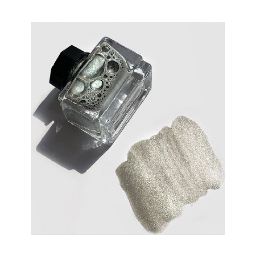 Тушь для рисования и каллиграфии "Малевичъ", 15 мл, металлик серебро - 2