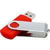 USB Flash 2.0 16 Gb VDF-008, пластик, метал, красный   - 3