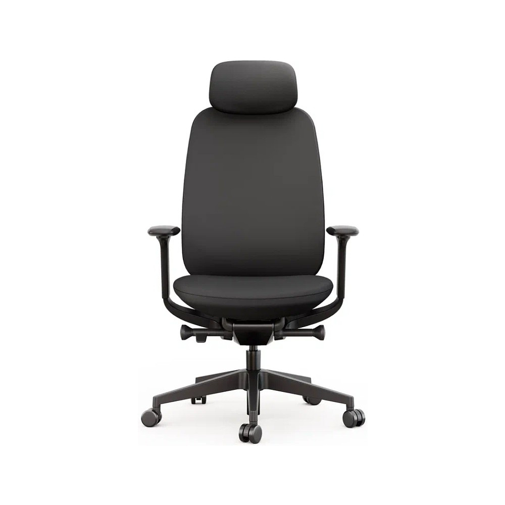Кресло для руководителя SitZone E-AC-001A-P1-BK ткань, черный - 2