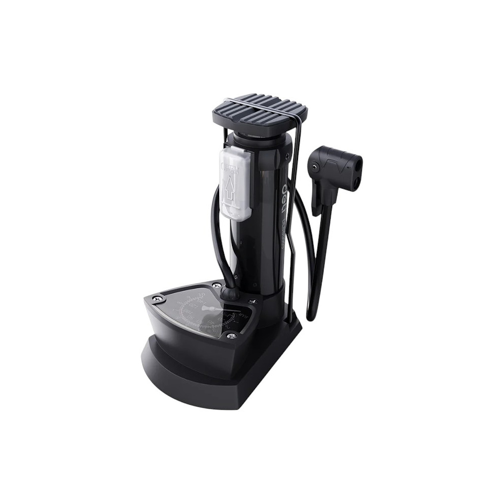 Насос велосипедный ножной Deli YS EDL880003, 9.6 bar/140 PSI