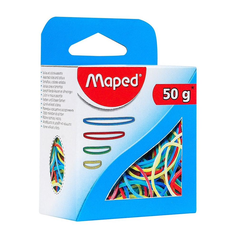 Резинки для денег цветные Maped, ассорти - 3