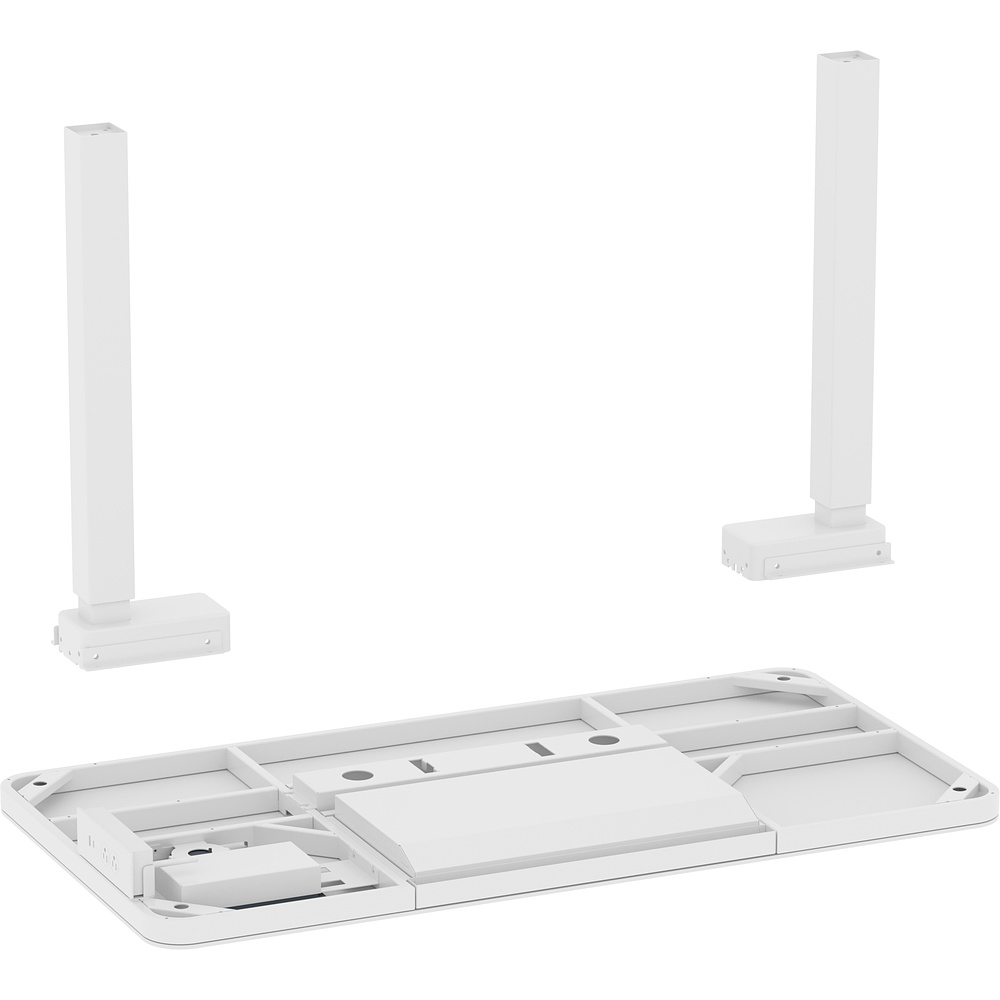 Стол с электроприводом двухмоторный AOKE HOME, белый (AK-GT10-YZF2-W) - 11