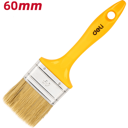 Кисть малярная Deli YS EDL509136, плоская, 2.4"-60 мм, смешанная щетина - 6
